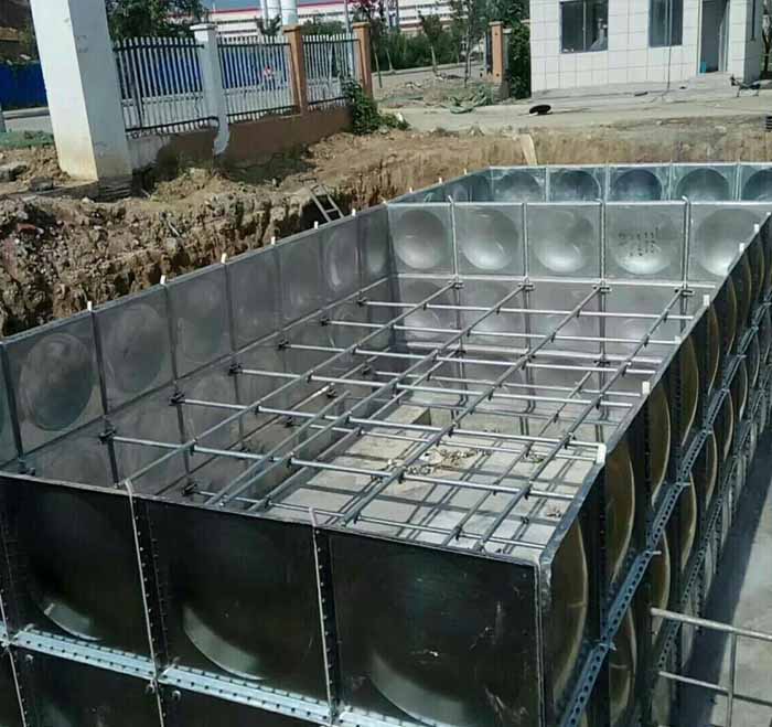 自贡镀锌钢板水箱